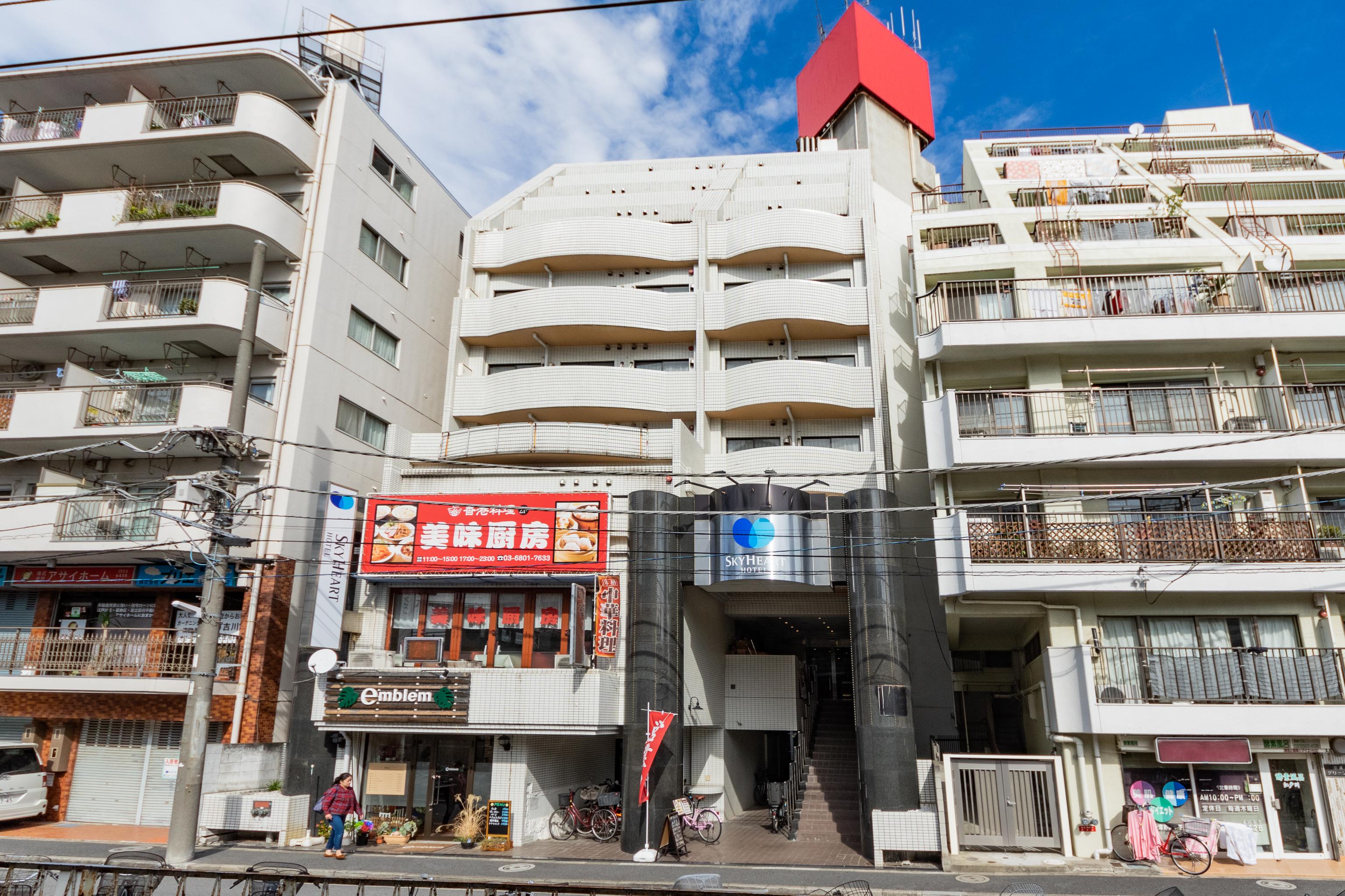טוקיו Sky Heart Hotel Koiwa מראה חיצוני תמונה